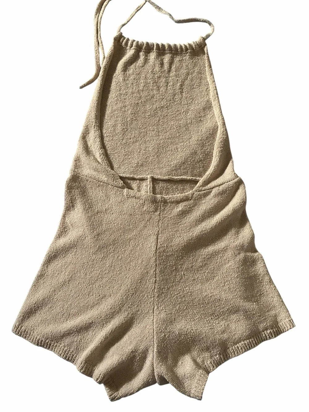 Free People Beach Mina Halter One-Piece Romper